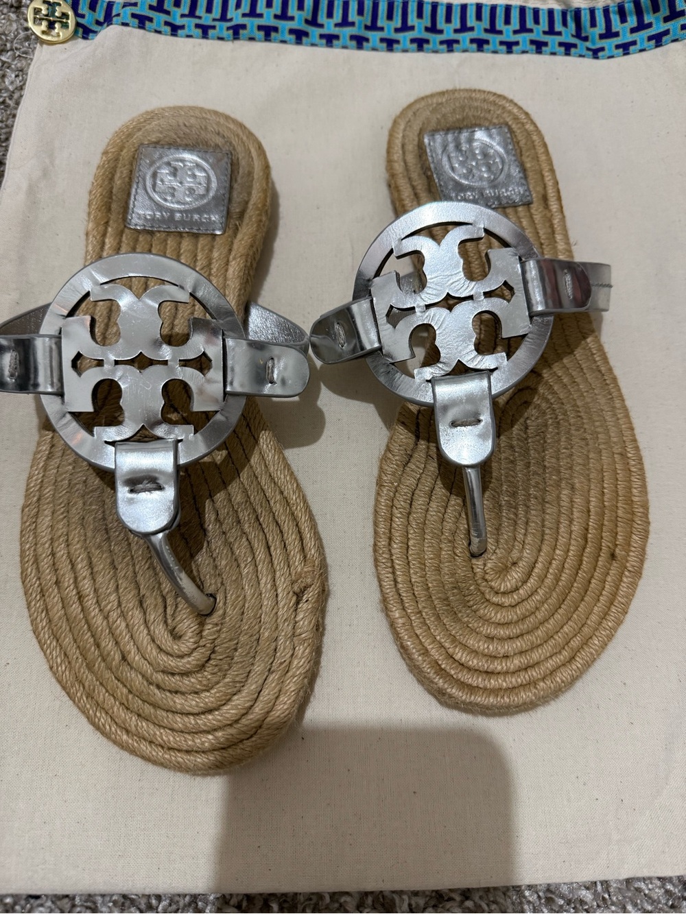 Tory Burch Miller sandals size 37,5